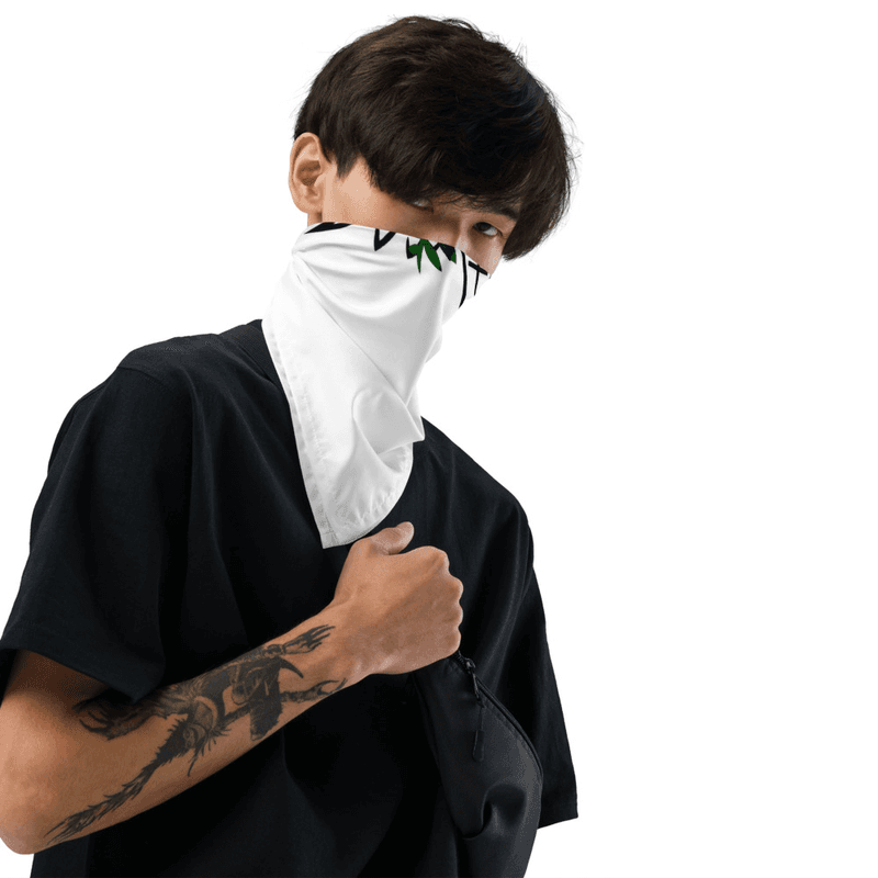 Bandana wit logo